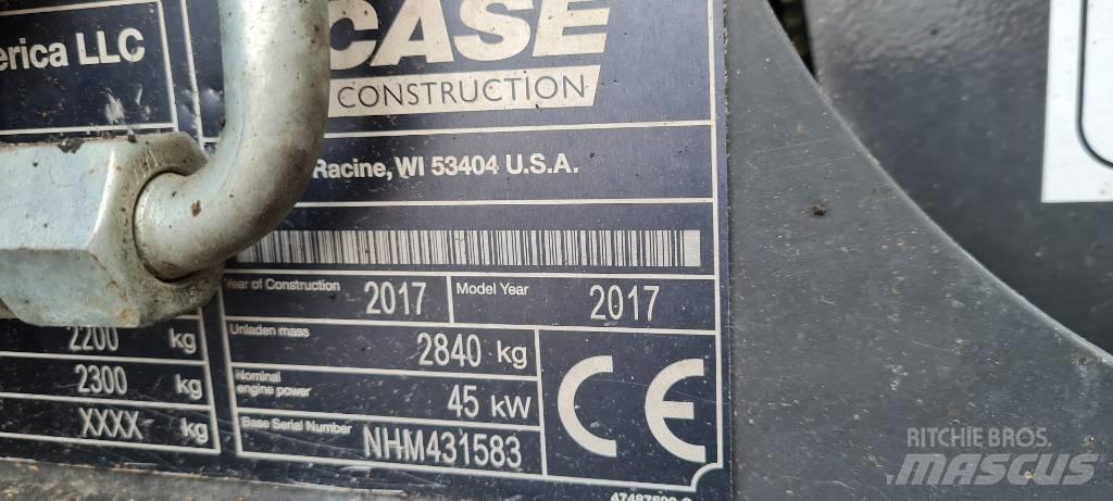 CASE SV 185 Carregadoras de direcção deslizante