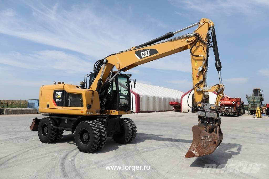 CAT M 314 F Escavadoras de rodas