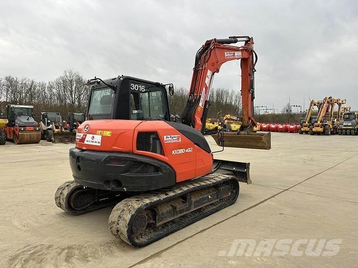 Kubota KX080-4A2 Escavadoras Midi 7t - 12t
