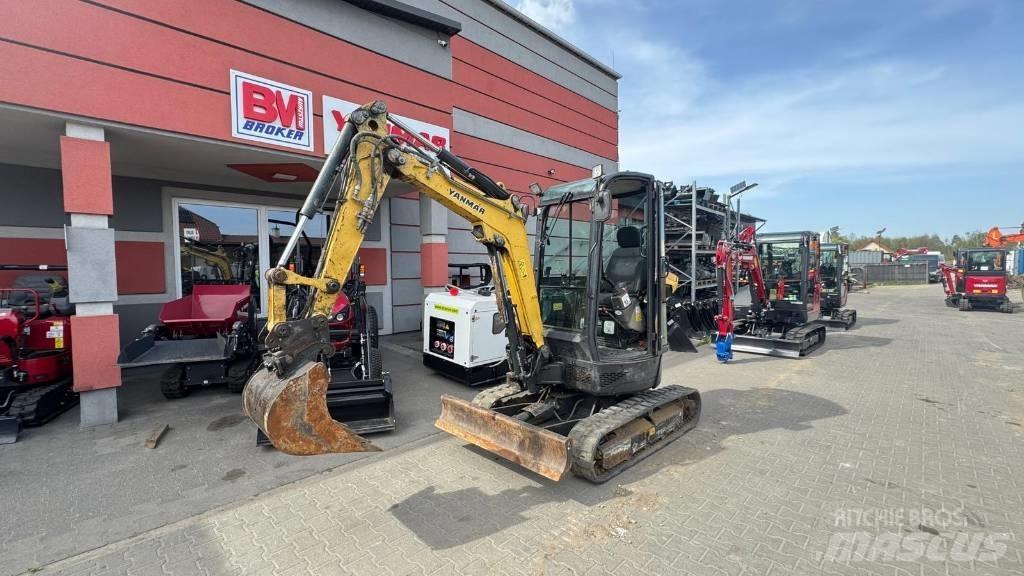 Yanmar Vio 25 Mini Escavadoras <7t