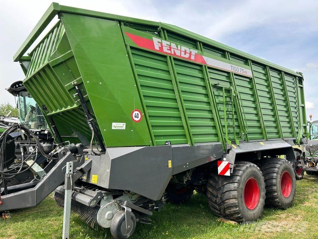 Fendt tigo 75 VR Reboques forrageiros