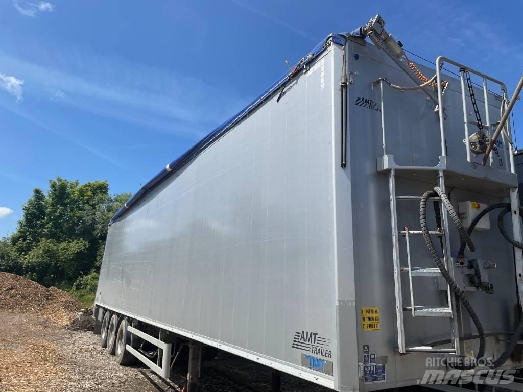 TMT walking floor Reboques transporte estilha madeira
