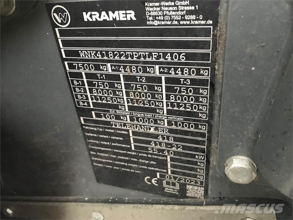 Kramer KT276 Telescópicas para Agricultura