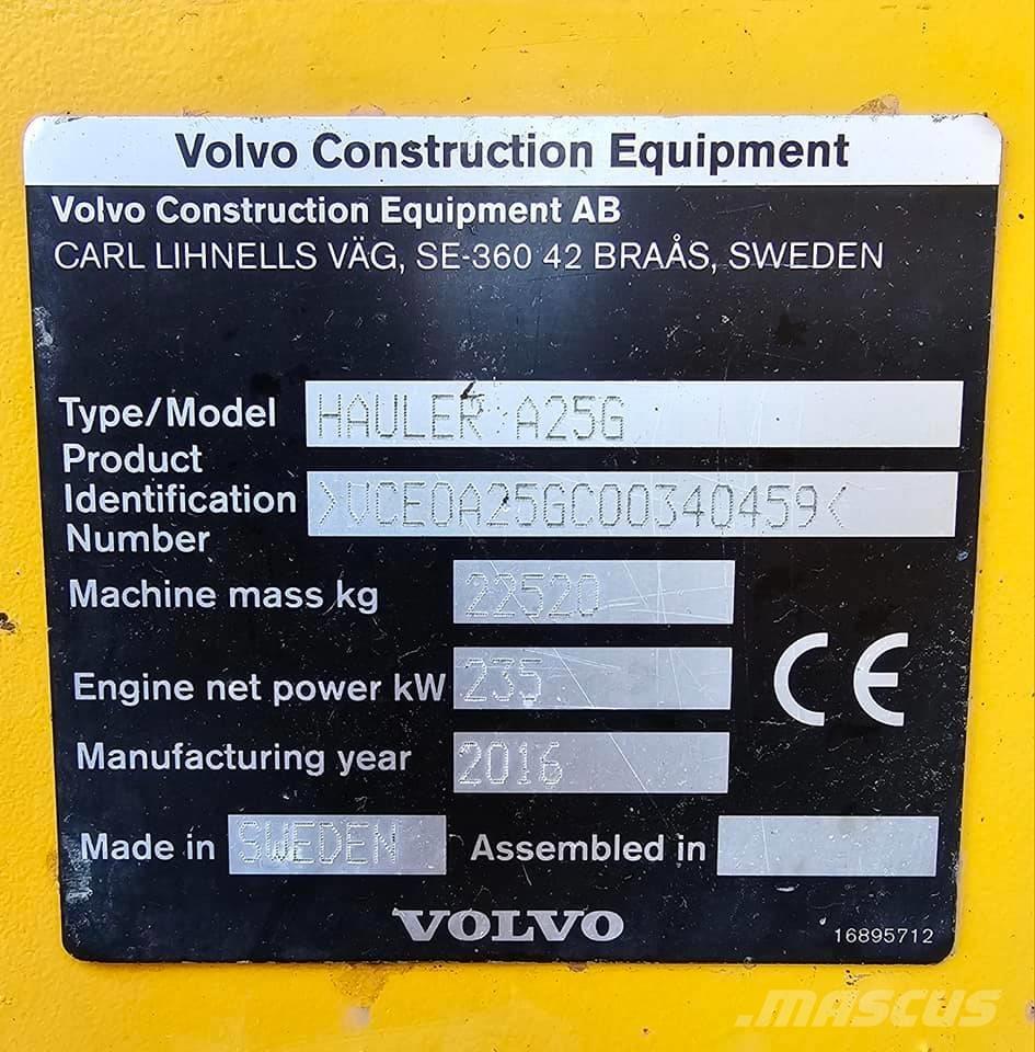 Volvo A 25 G Camiões articulados