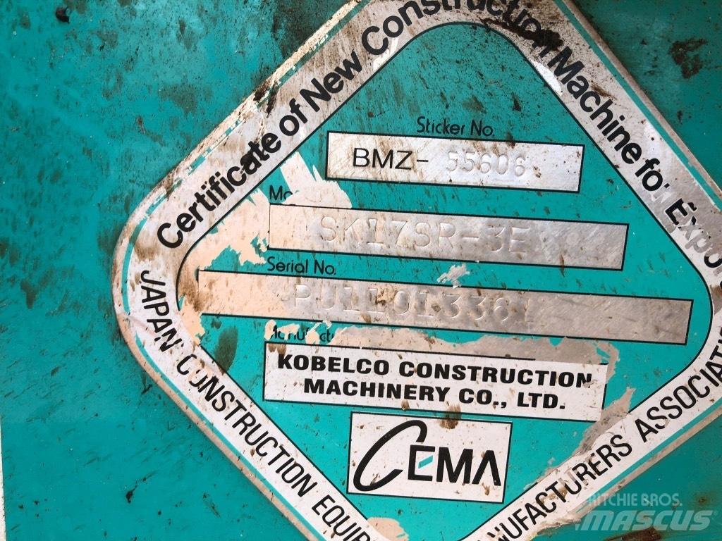 Kobelco SK 17 SR-5 Mini Escavadoras <7t