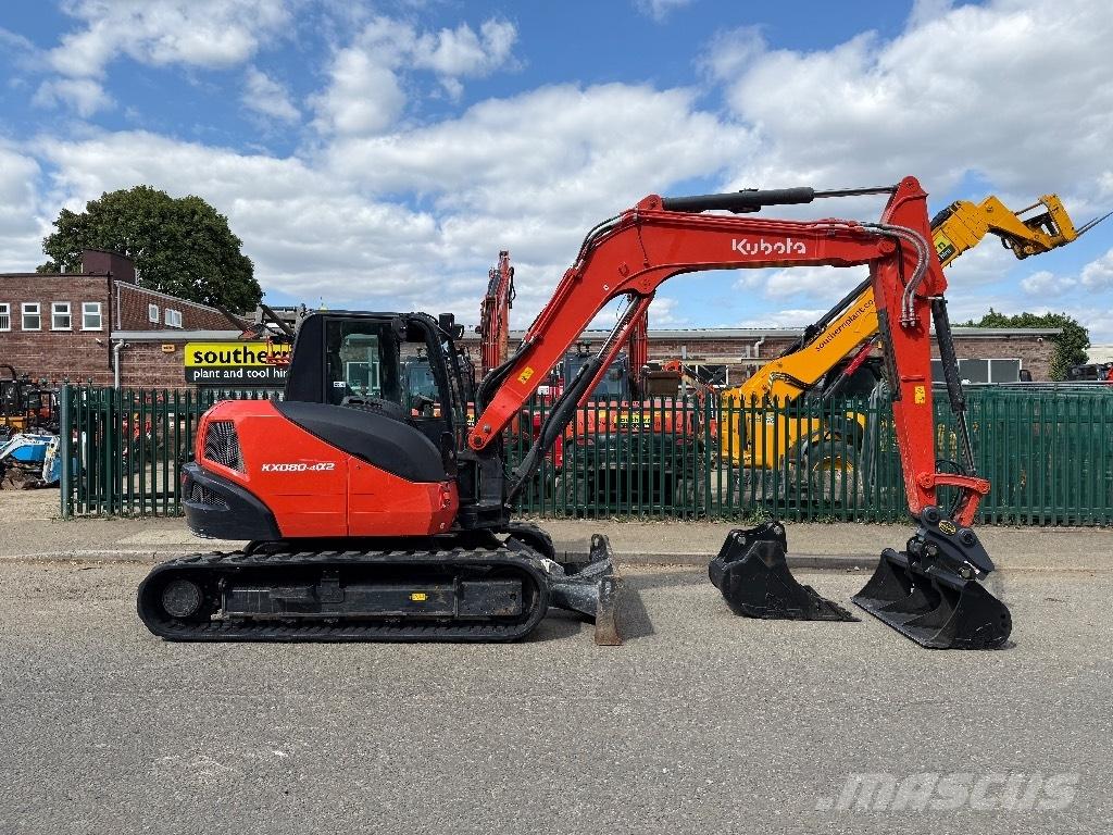 Kubota KX 080-4 Escavadoras Midi 7t - 12t