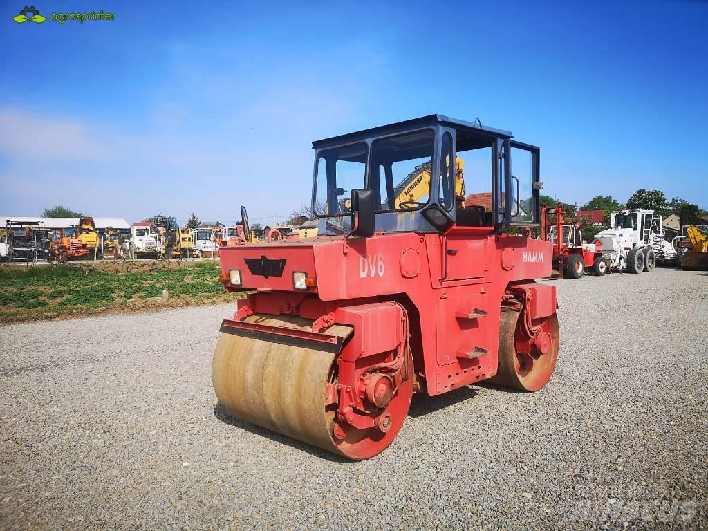Hamm DV6 Cilindros Compactadores tandem