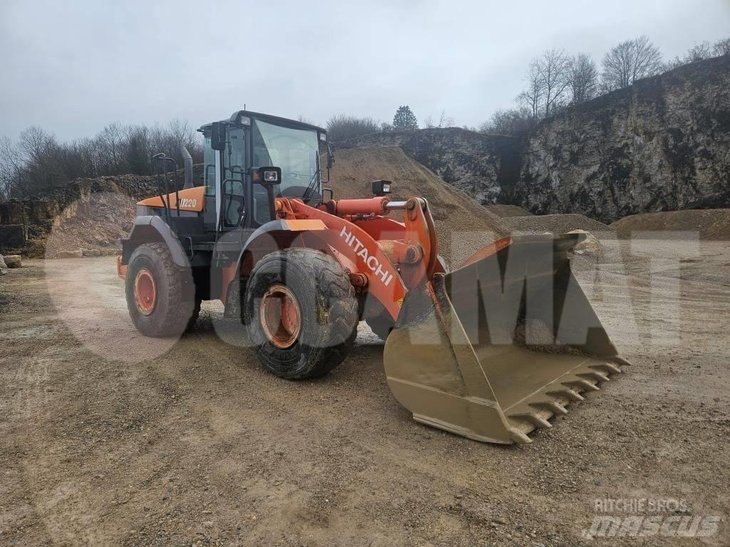 Hitachi ZW 220 Pás carregadoras de rodas