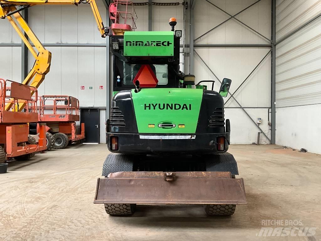 Hyundai 55 W-7 A Escavadoras de rodas