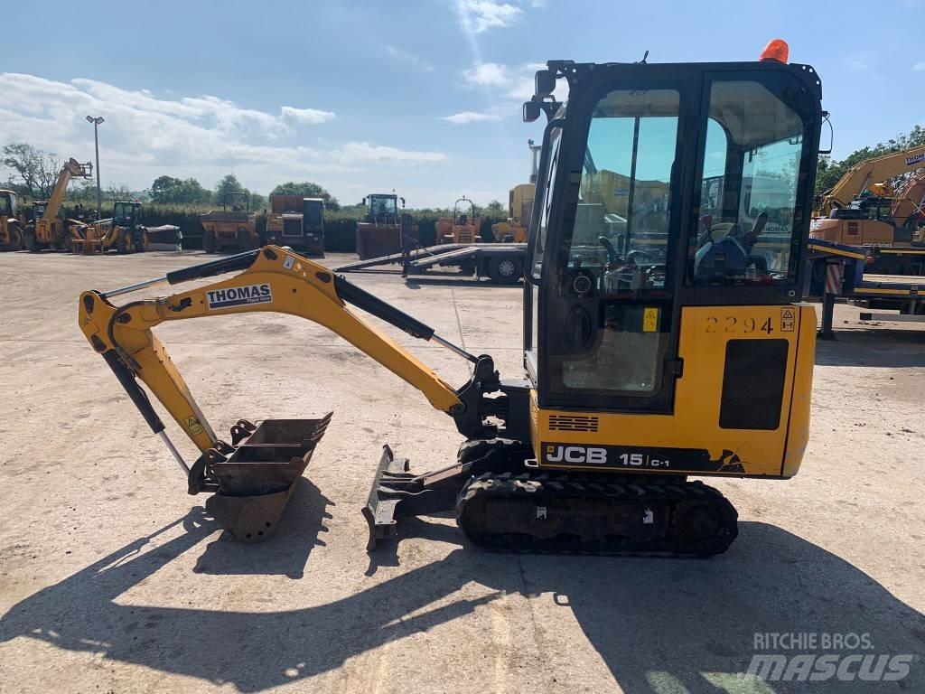 JCB 15 C-1 Mini Escavadoras <7t
