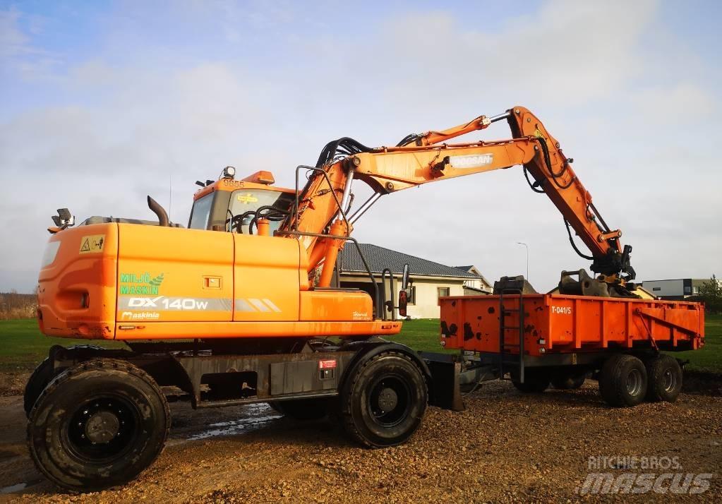Doosan Dw 140 Escavadoras de rodas