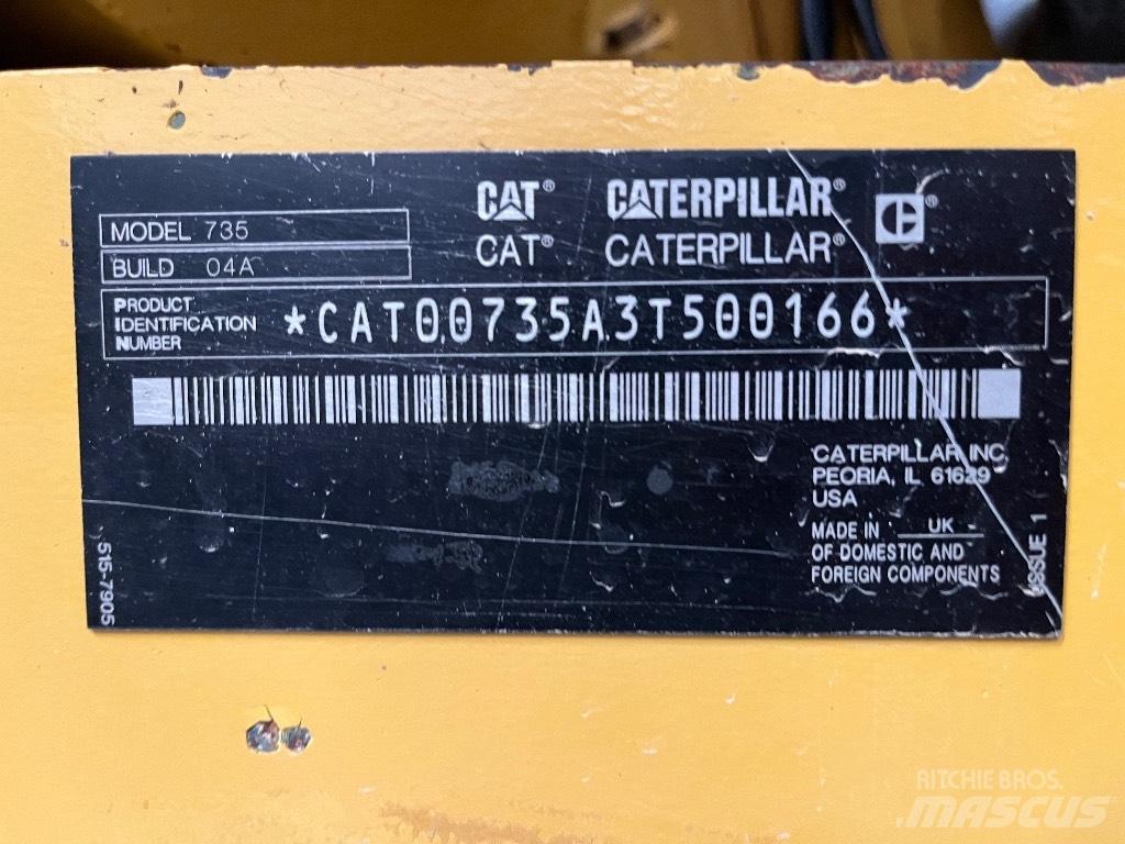CAT 735 Camiões articulados