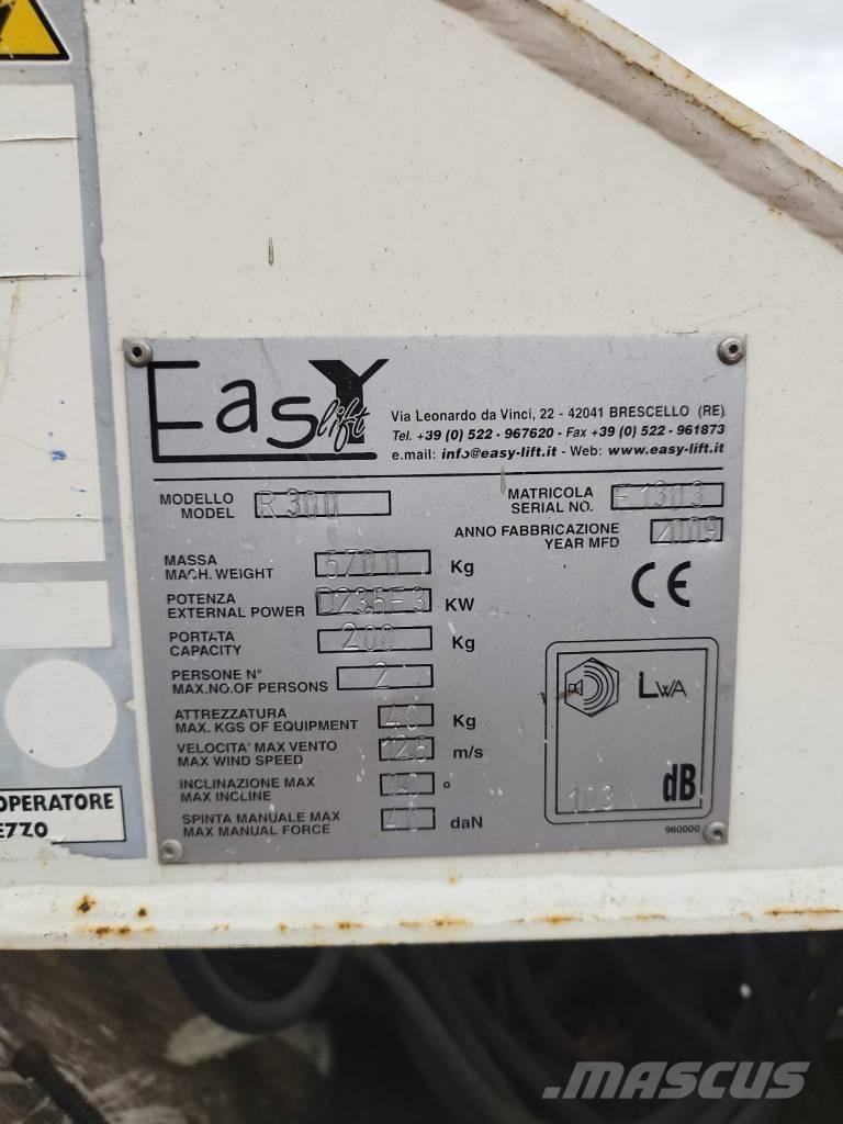 EasyLift R 300 Elevadores braços Telescópicos