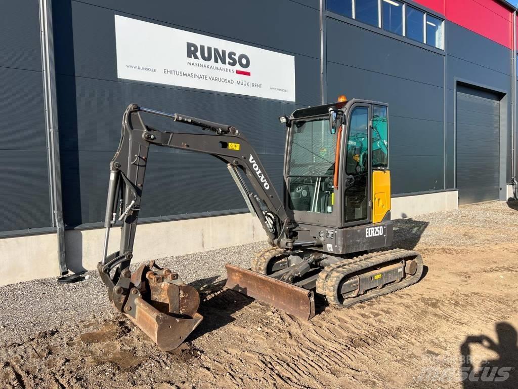 Volvo ECR 25 D Mini Escavadoras <7t