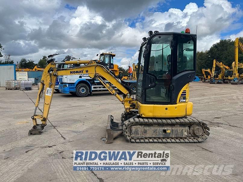 Komatsu PC 26 MR-5 Mini Escavadoras <7t