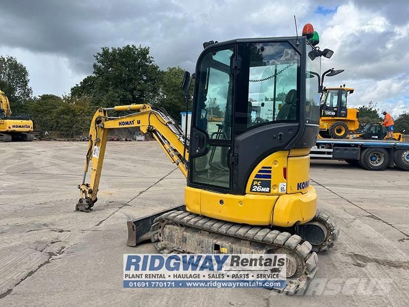 Komatsu PC 26 MR-5 Mini Escavadoras <7t