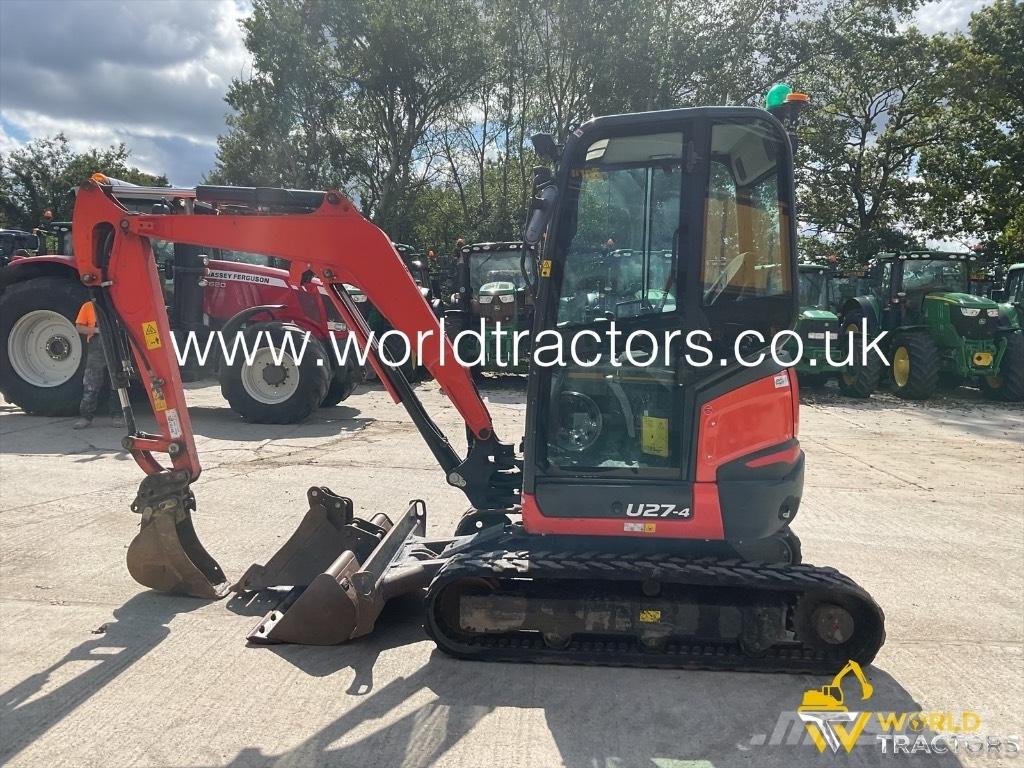 Kubota U 27-4 Mini Escavadoras <7t