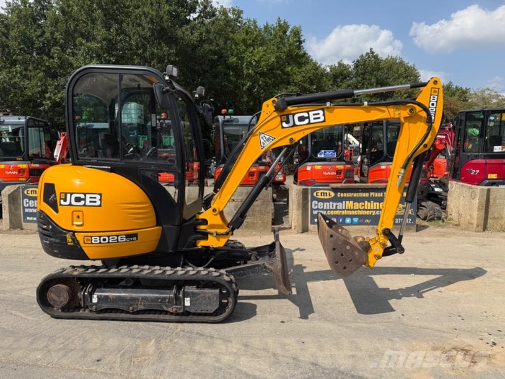 JCB 8026 CTS Mini Escavadoras <7t