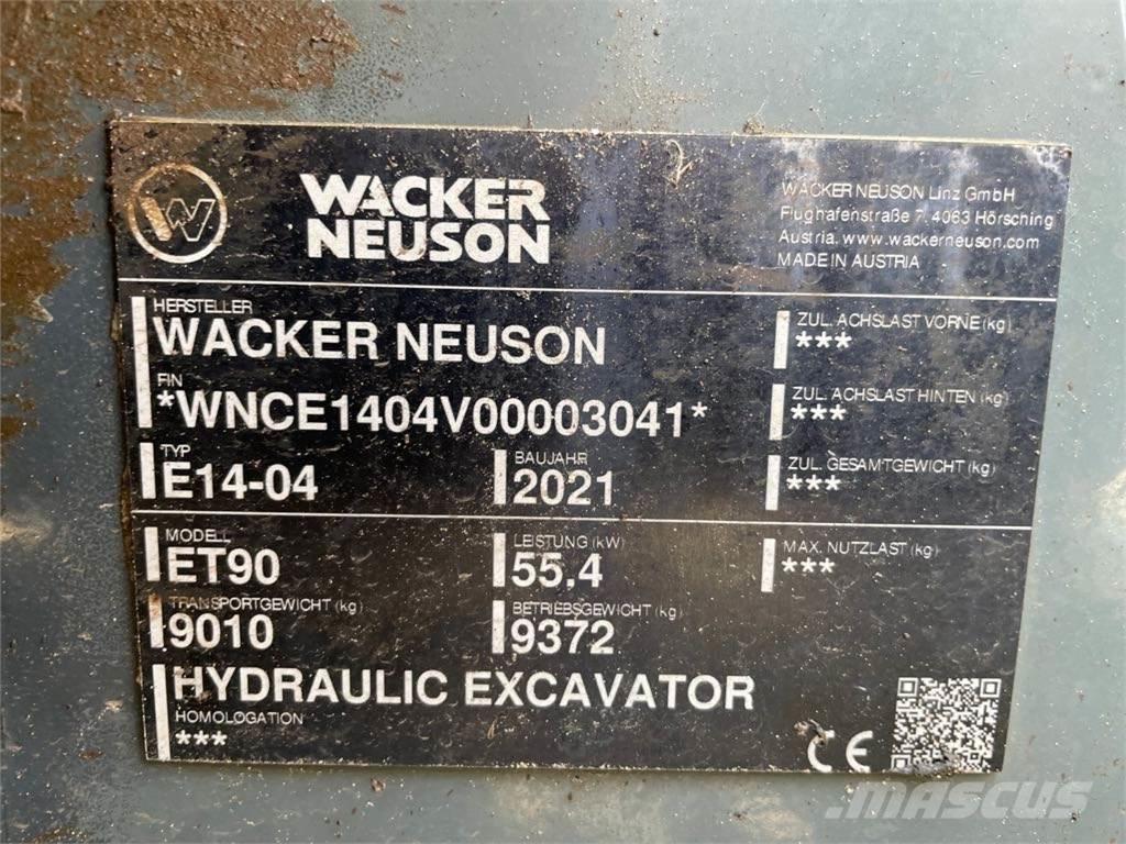 Wacker Neuson ET90 Escavadoras de rastos