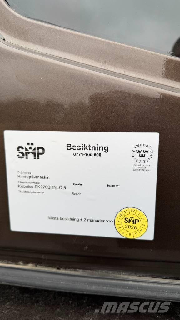 Kobelco SK 270 LC Escavadoras de rastos