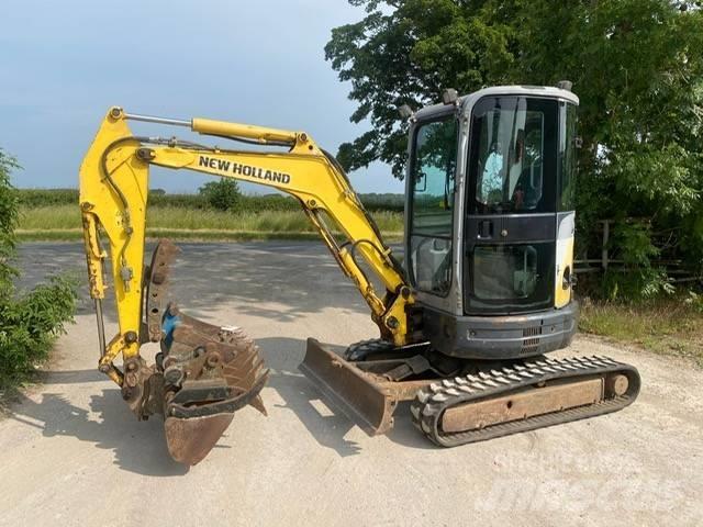 New Holland E 27.2 C Mini Escavadoras <7t