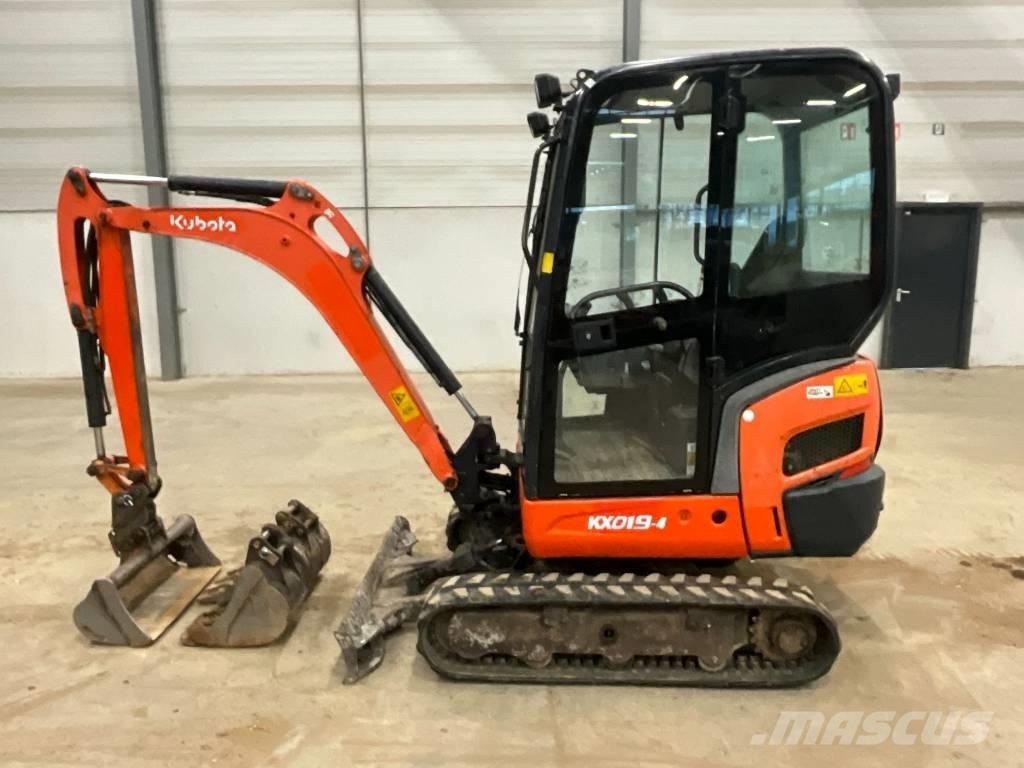 Kubota KX 019-4 Mini Escavadoras <7t