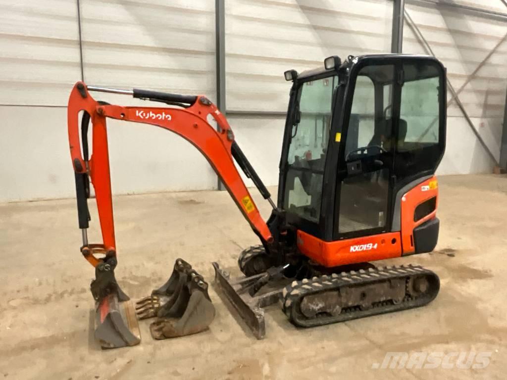 Kubota KX 019-4 Mini Escavadoras <7t