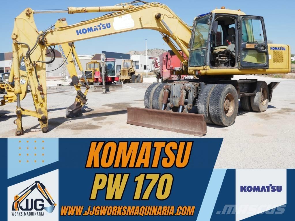 Komatsu PW 170 Escavadoras de rodas