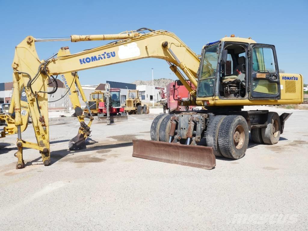 Komatsu PW 170 Escavadoras de rodas