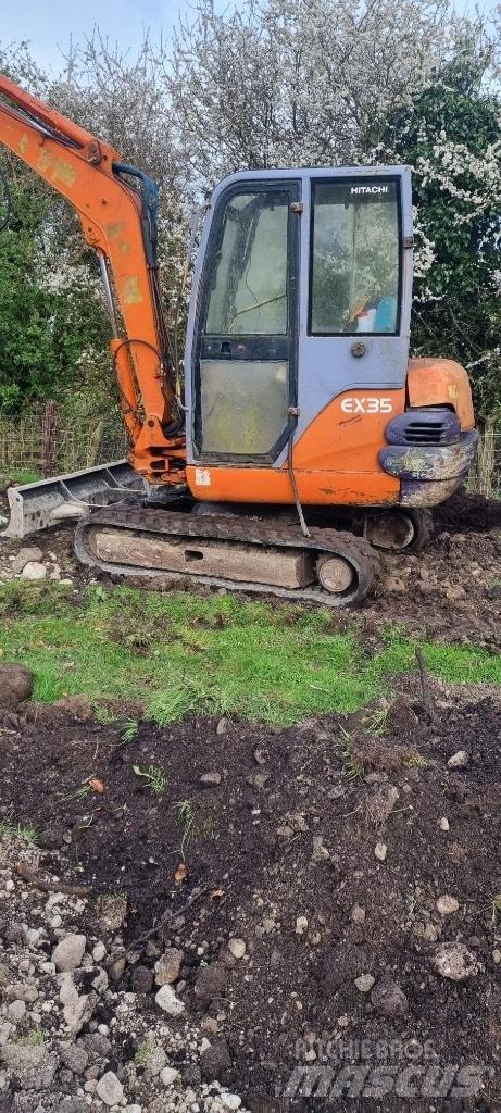 Hitachi Ex35 Mini Escavadoras <7t