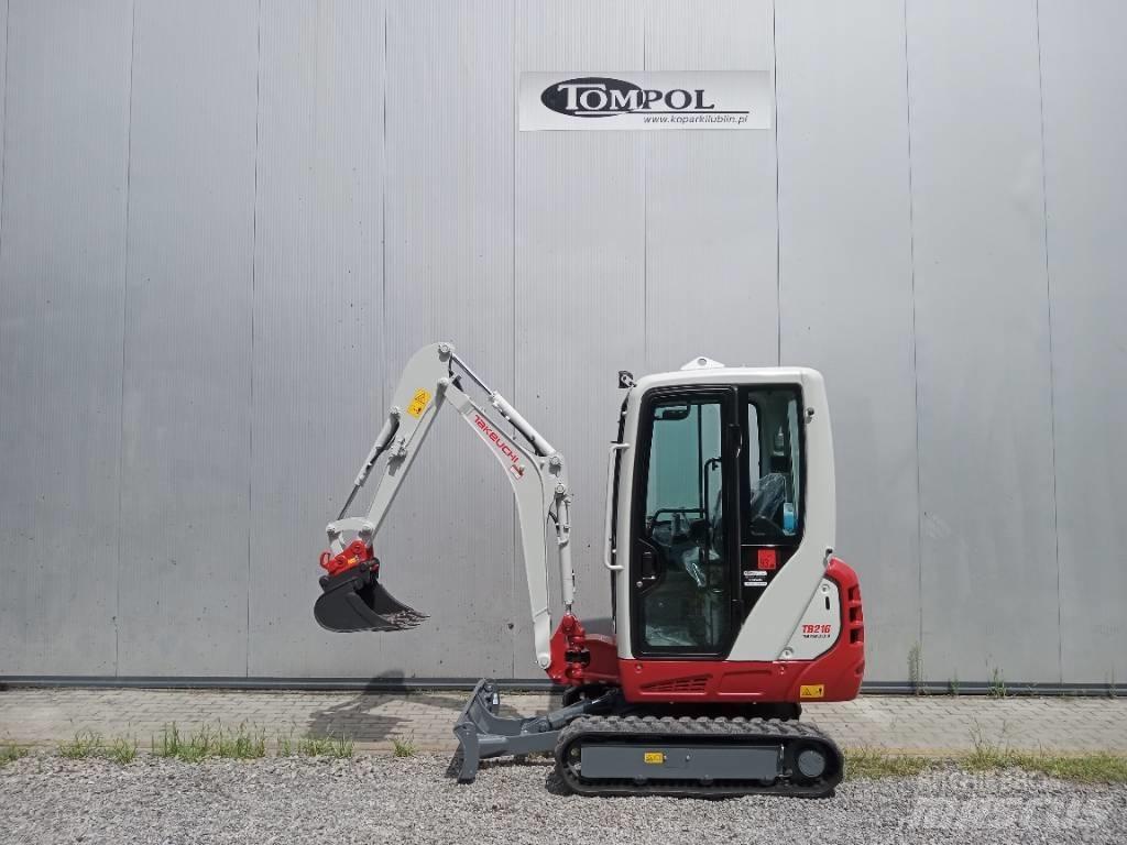 Takeuchi TB 216 Mini Escavadoras <7t