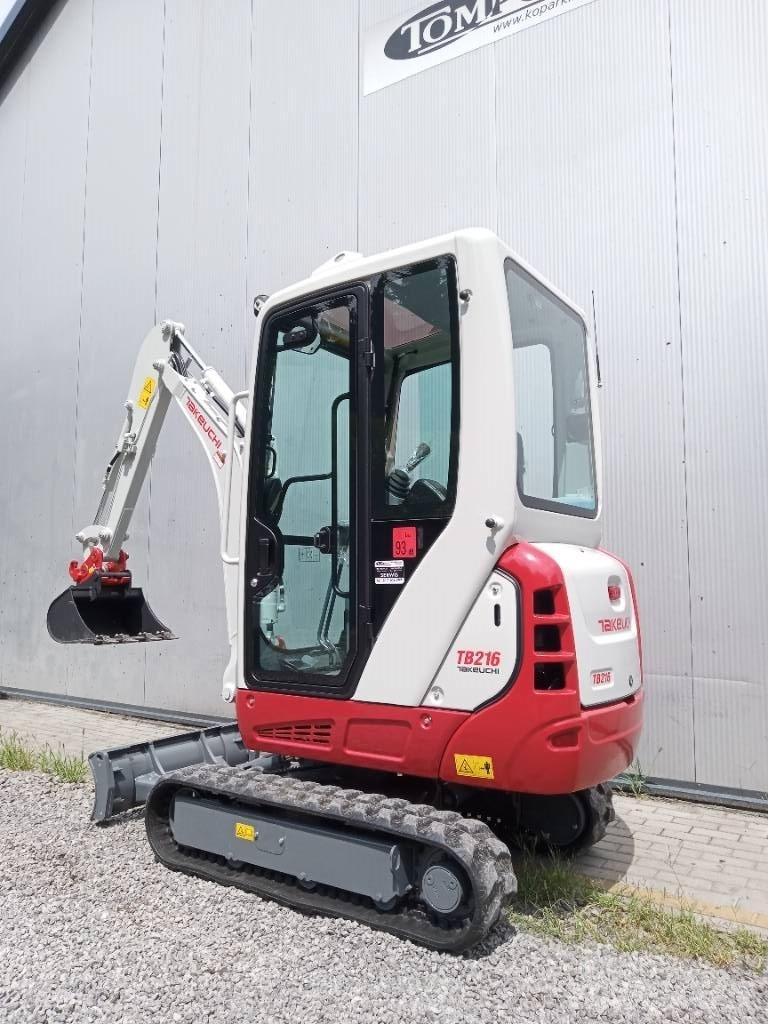 Takeuchi TB 216 Mini Escavadoras <7t