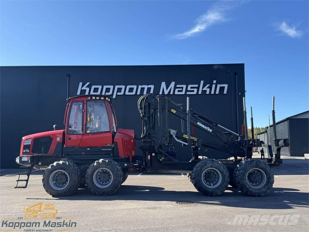 Komatsu 875 Forwarders florestais