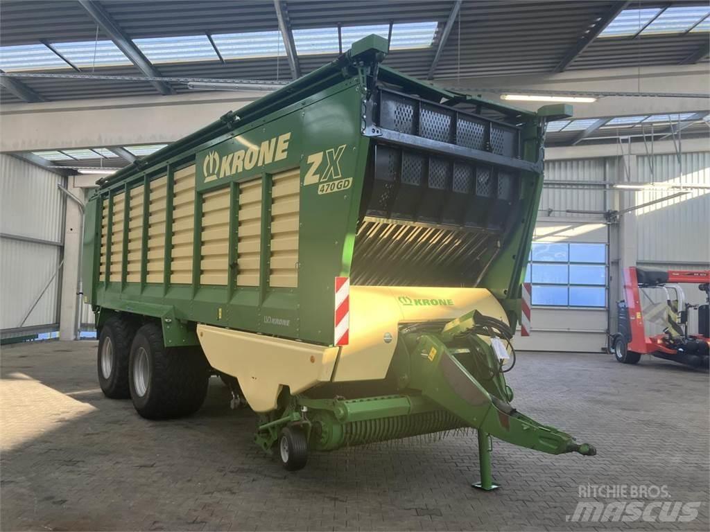 Krone ZX 470 GD Atrelados auto-carregadores