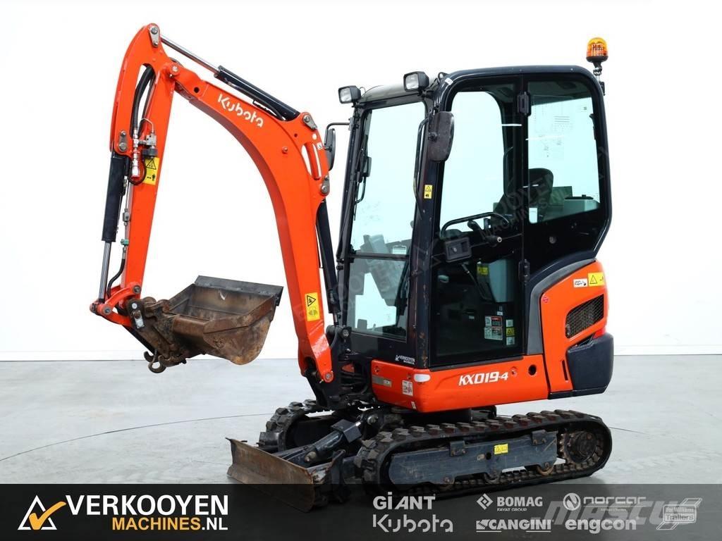 Kubota KX019-4 Mini Escavadoras <7t