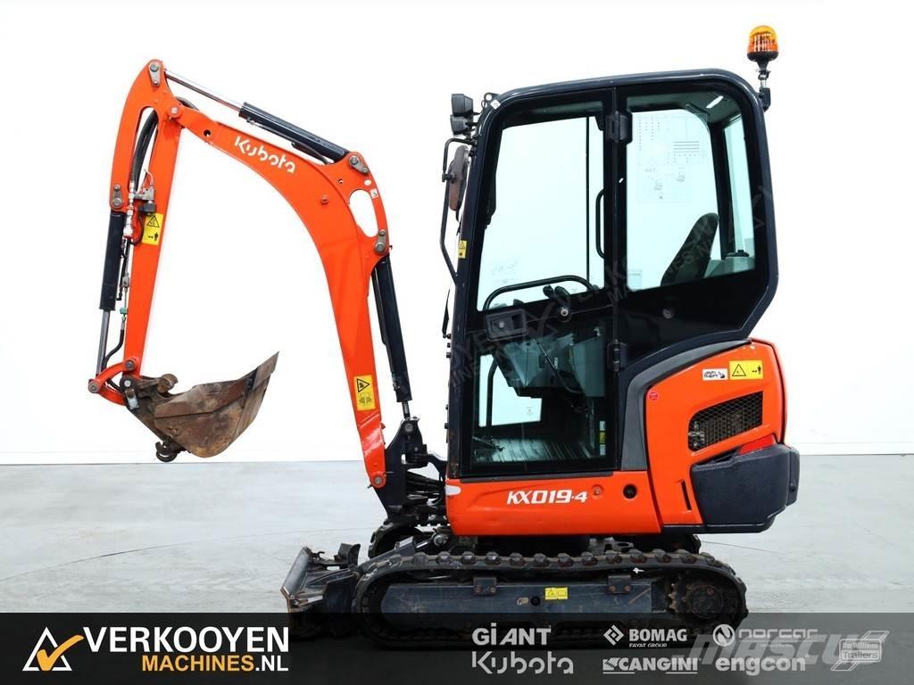 Kubota KX019-4 Mini Escavadoras <7t