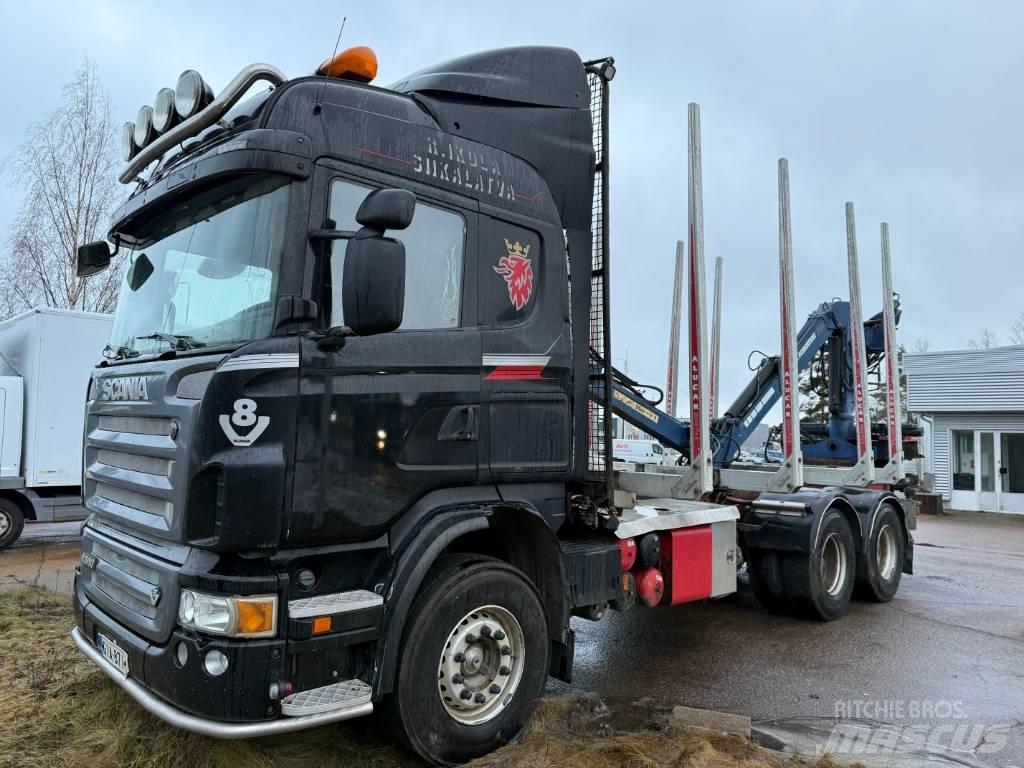 Scania R 560 Camiões de transporte de troncos