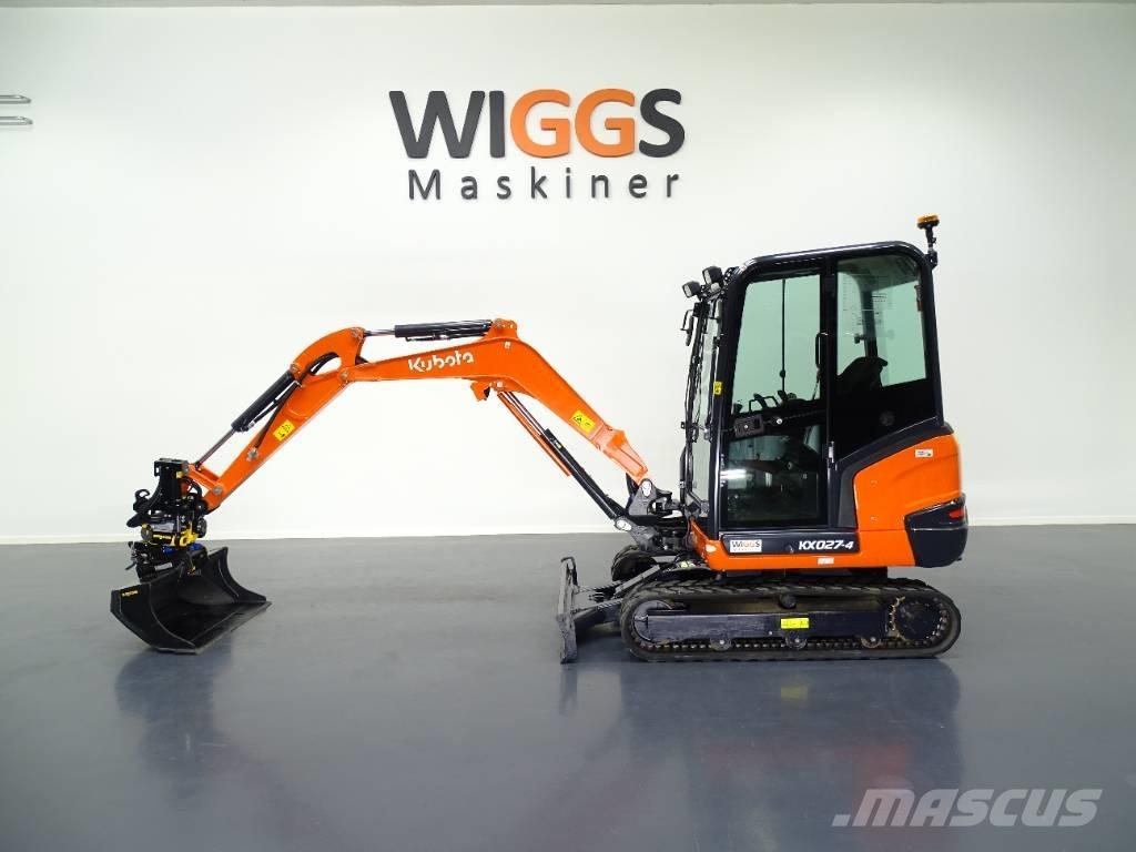 Kubota KX 027-4 Mini Escavadoras <7t