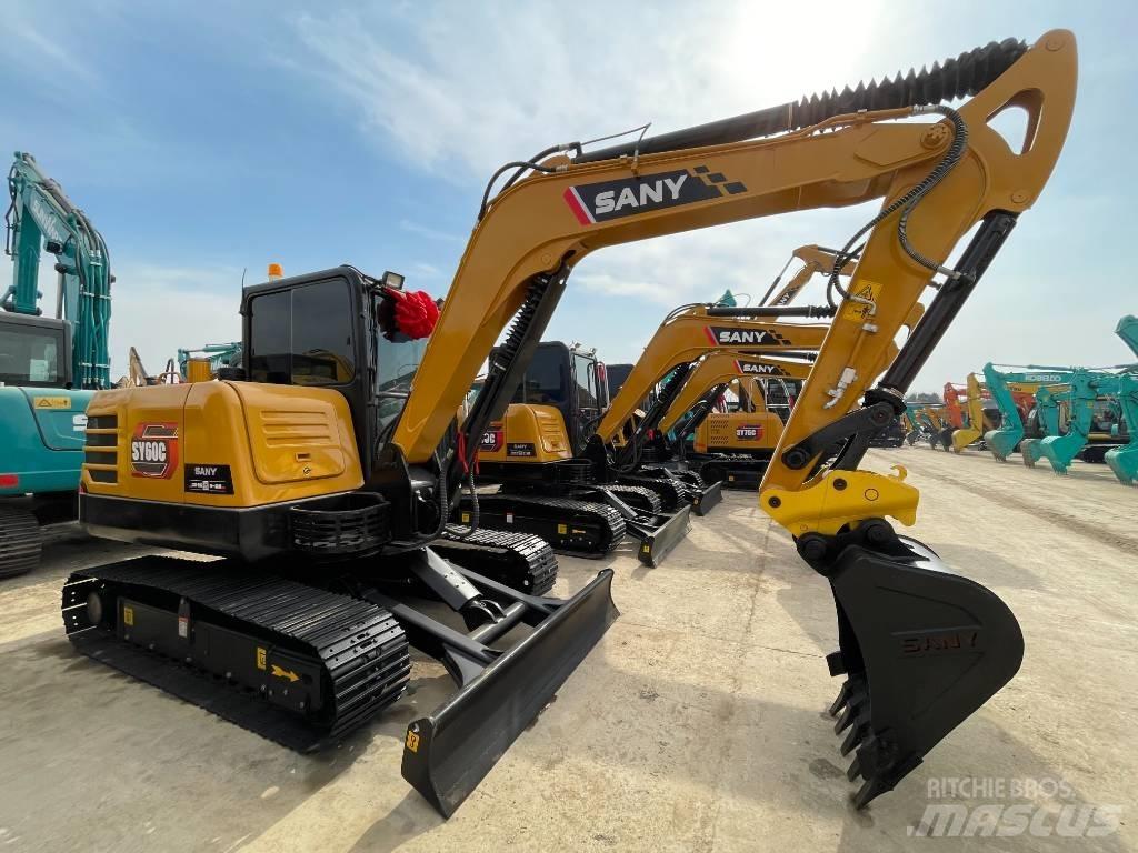 Sany 60 Mini Escavadoras <7t