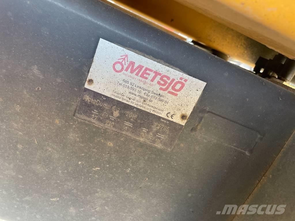 Metsjö Meta Dump 6.3 Reboques Agrícolas basculantes