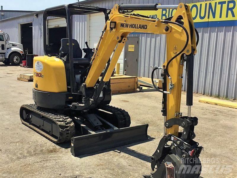 New Holland E30C Mini Escavadoras <7t