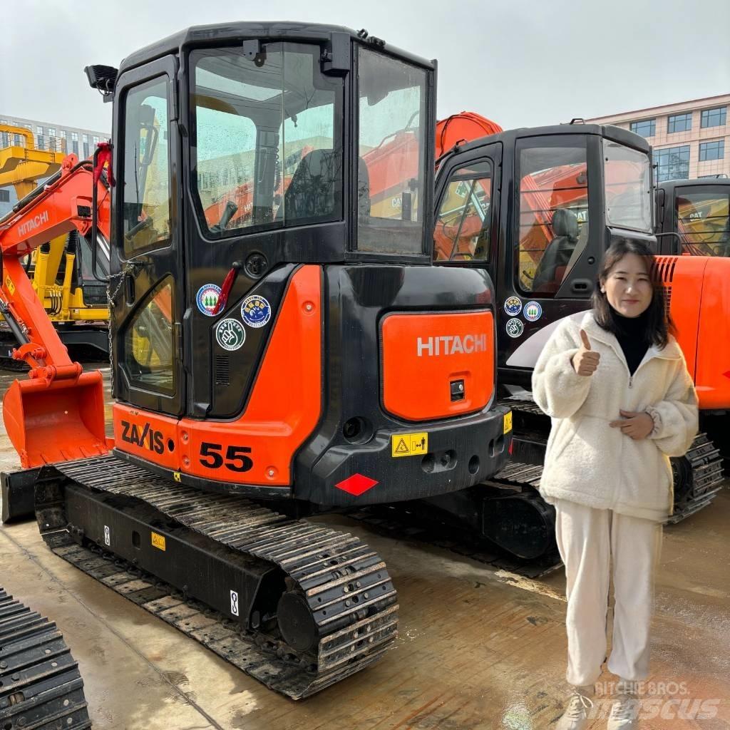 Hitachi ZX 55 Mini Escavadoras <7t