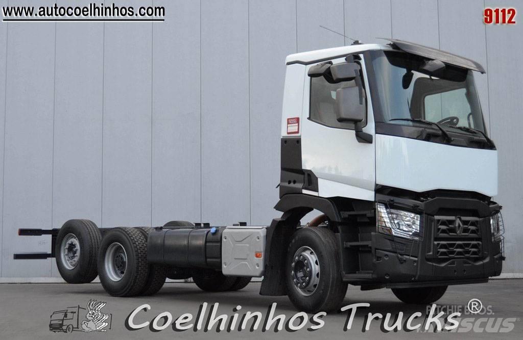 Renault T 440  6x2 Camiões de chassis e cabine
