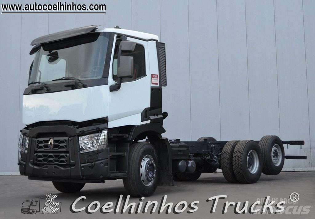 Renault T 440  6x2 Camiões de chassis e cabine