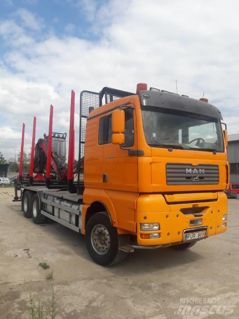 MAN TGA 33.530 Camiões de transporte de troncos