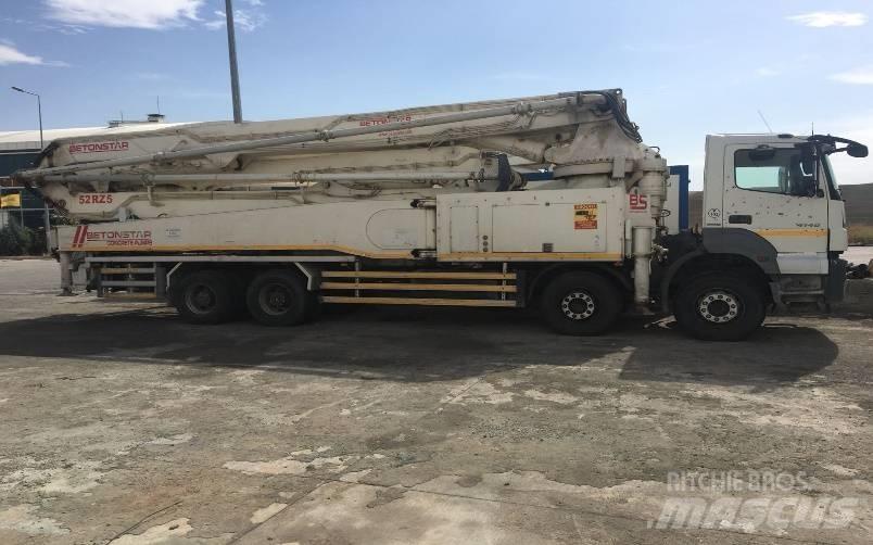Betonstar 52M-5RZ Camiões bomba Betão