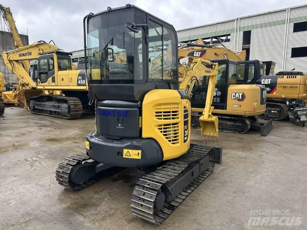 Komatsu PC 35 MR Mini Escavadoras <7t