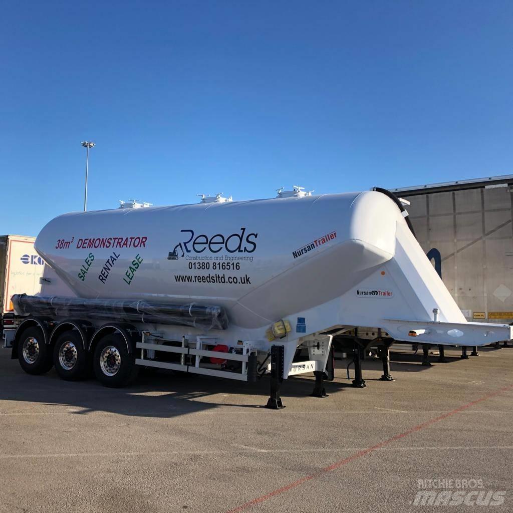 Nursan dry tanker Semi Reboques Cisterna