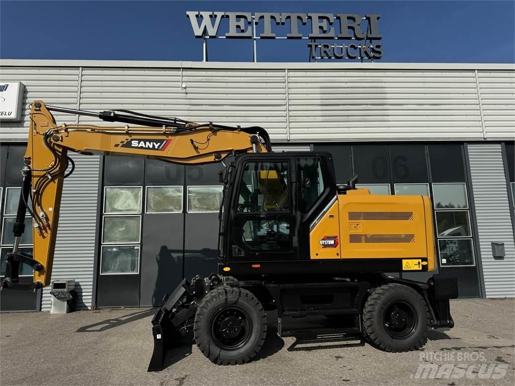 Sany SY175W Escavadoras de rodas