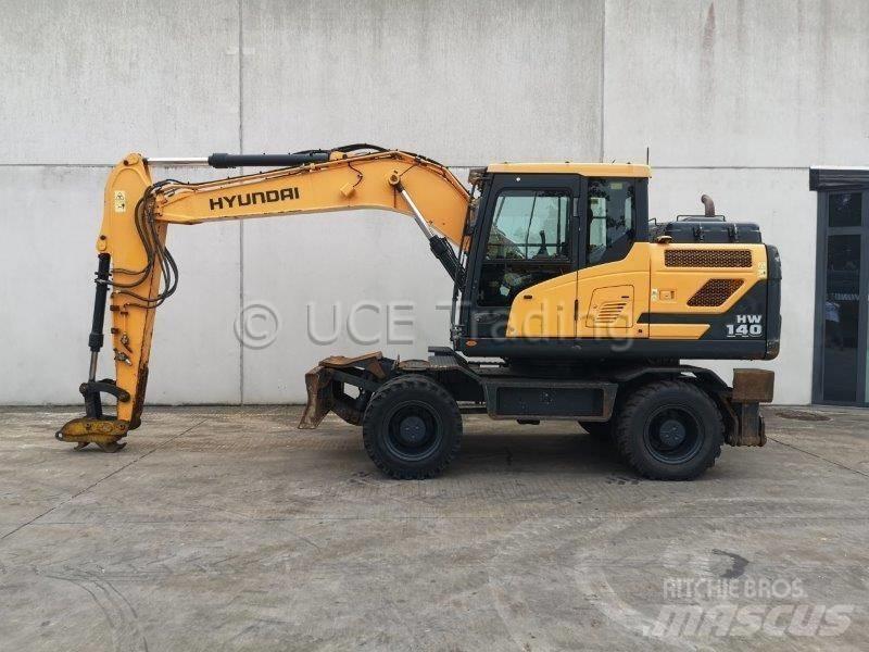 Hyundai HW140 Escavadoras de rodas